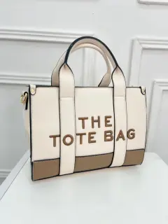 Cartera Tote Bicolor