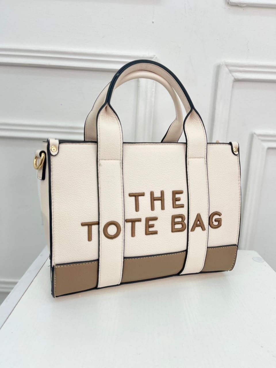 Cartera Tote Bicolor